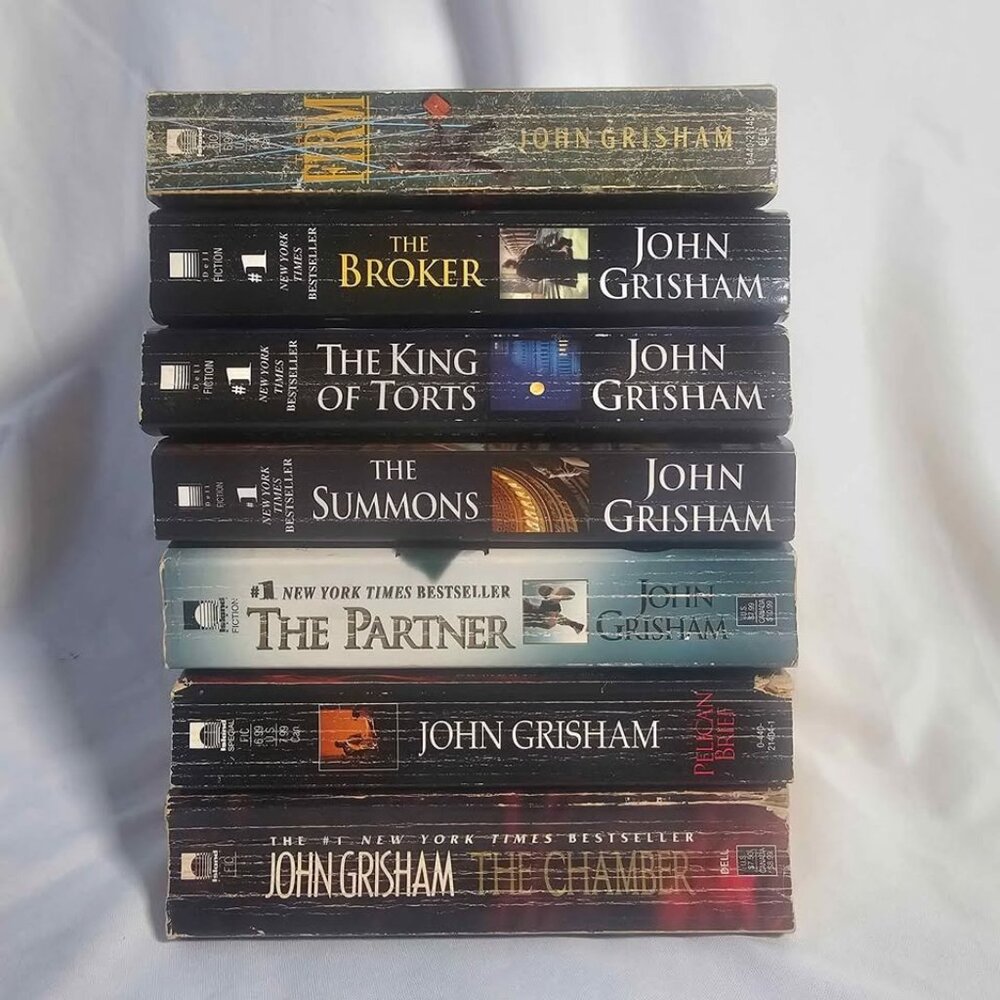 John Grisham Book Lot of 7-Paperback